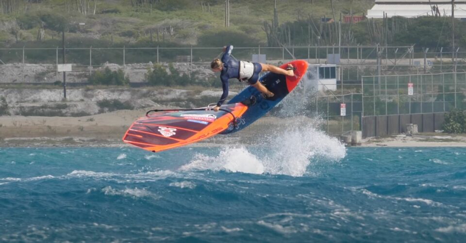 Full power session in Aruba: Oda Johanne